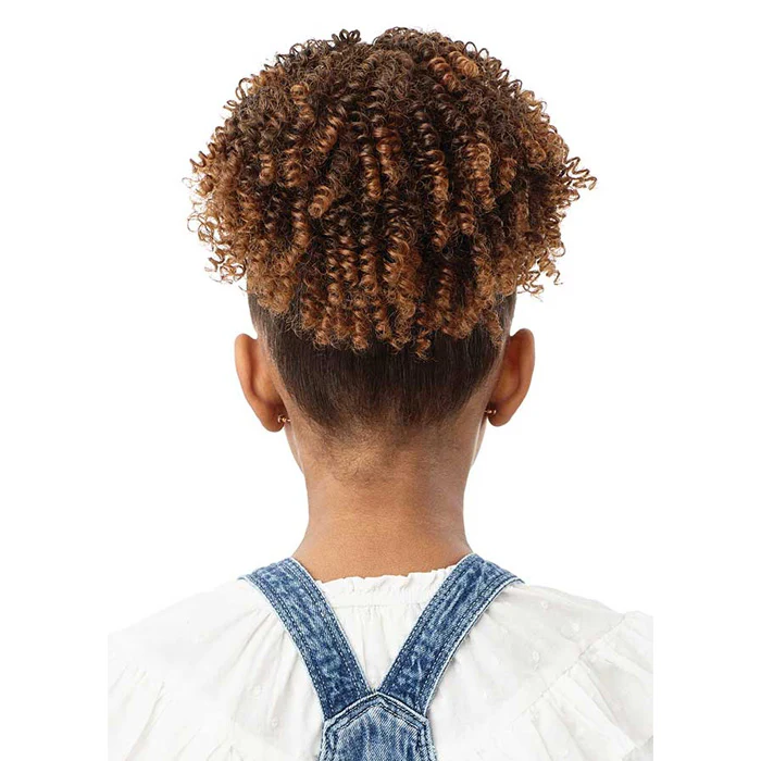 Outre Lil Looks Kids Drawstring Ponytail - SPRINGY COILS 8" - Image 4