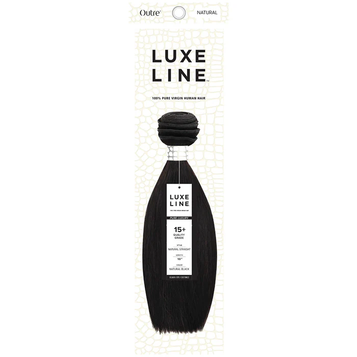 Outre Luxeline 100% Pure Virgin Human Hair Weave - NATURAL STRAIGHT - Image 5