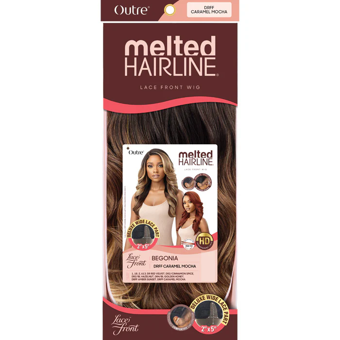 Outre Melted Hairline 2x5 HD Lace Front Wig - BEGONIA - Image 5