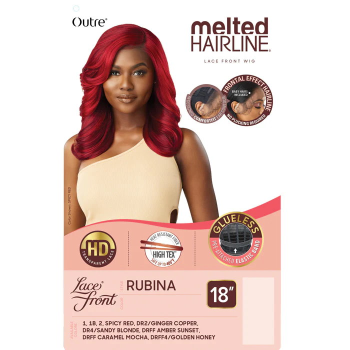 Outre Melted Hairline Glueless 5" Deep Parting HD Lace Front Wig - RUBINA - Image 7