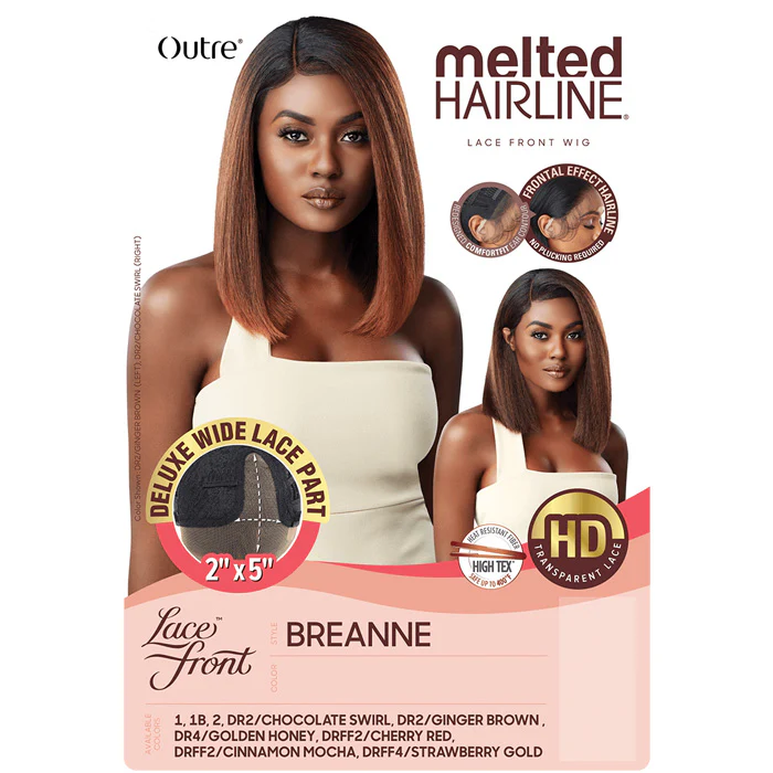 Outre Melted Hairline Glueless Deluxe Wide 2x5 HD Lace Part Wig - BREANNE - Image 4