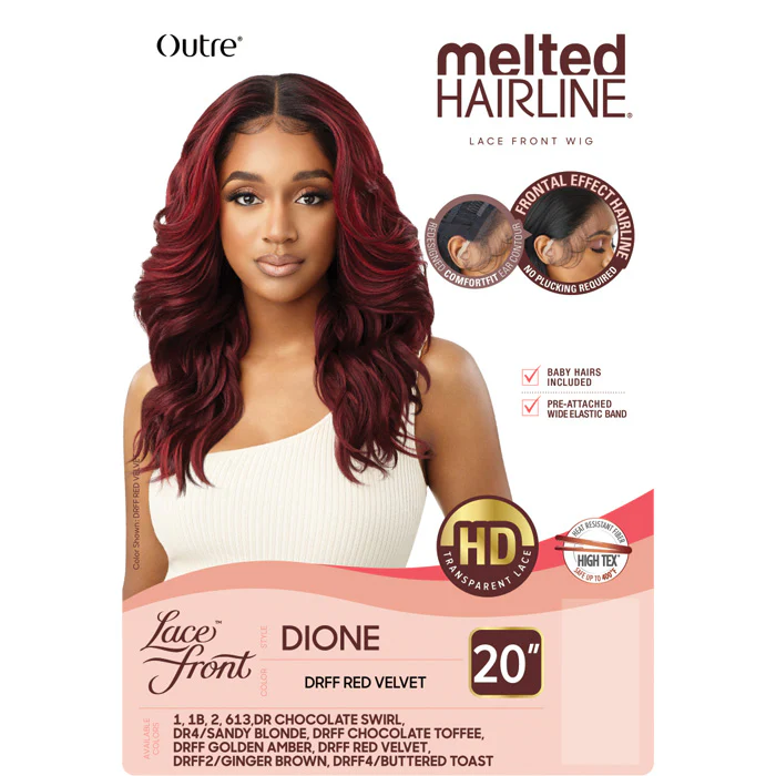 Outre Melted Hairline Glueless HD Lace Front Wig - DIONE - Image 4