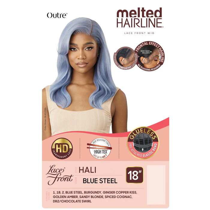 Outre Melted Hairline Glueless HD Lace Front Wig - HALI - Image 4