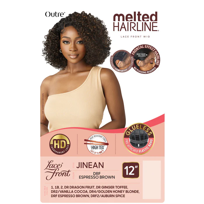 Outre Melted Hairline Glueless HD Lace Front Wig - JINEAN - Image 6