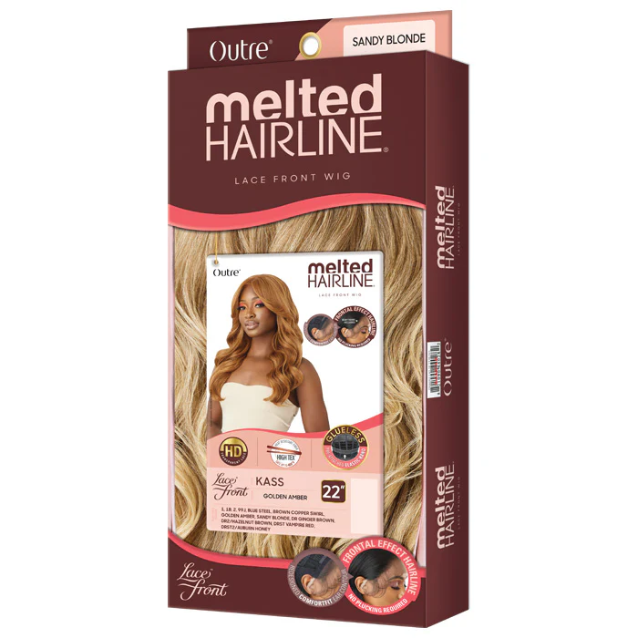 Outre Melted Hairline Glueless HD Lace Front Wig - KASS - Image 7