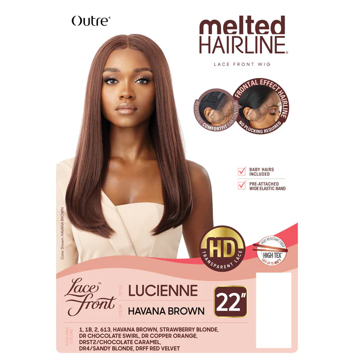 Outre Melted Hairline Glueless HD Lace Front Wig - LUCIENNE - Image 4