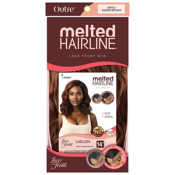 Outre Melted Hairline Glueless HD Lace Front Wig - LUELLEN - Image 5