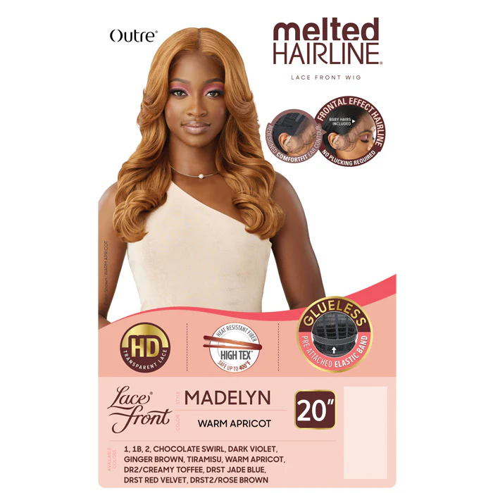 Outre Melted Hairline Glueless HD Lace Front Wig - MADELYN - Image 4