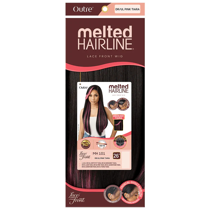 Outre Melted Hairline Glueless HD Lace Front Wig - MH 101 - Image 5