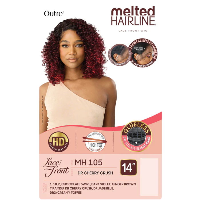 Outre Melted Hairline Glueless HD Lace Front Wig - MH 105 - Image 5