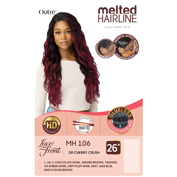 Outre Melted Hairline Glueless HD Lace Front Wig - MH 106 - Image 4