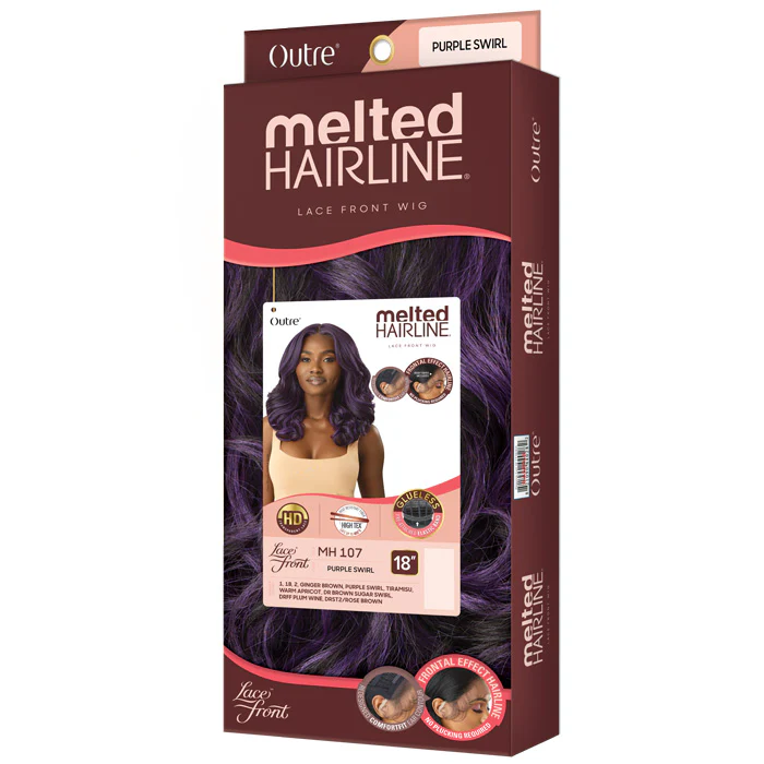 Outre Melted Hairline Glueless HD Lace Front Wig - MH 107 - Image 4