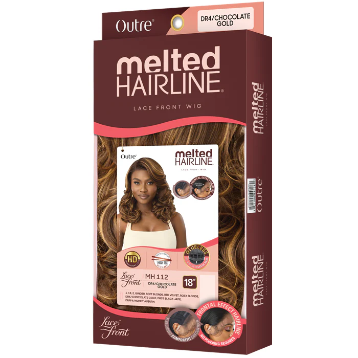 Outre Melted Hairline Glueless HD Lace Front Wig - MH 112 - Image 4