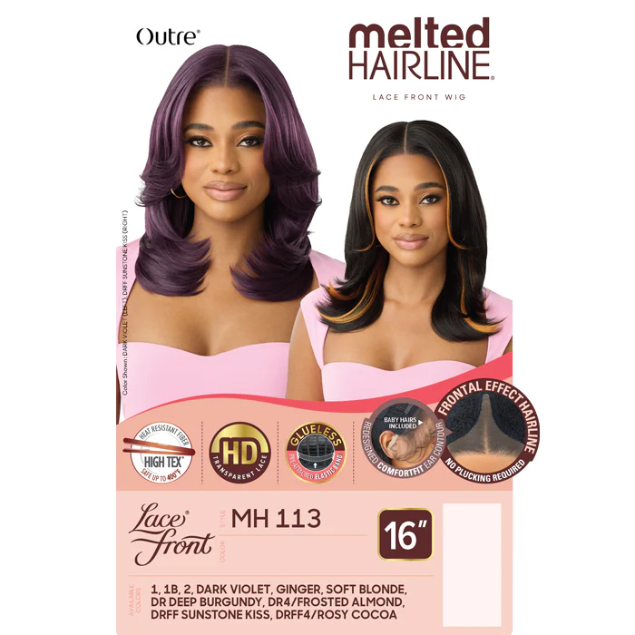 Outre Melted Hairline Glueless HD Lace Front Wig - MH 113 - Image 4