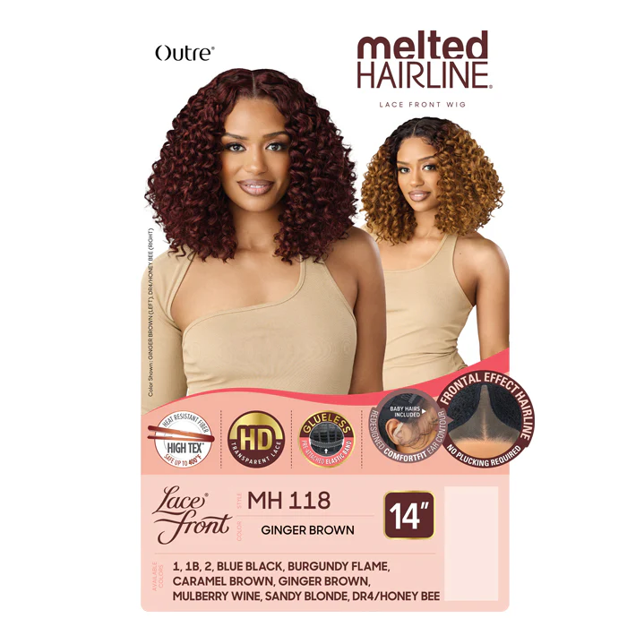 Outre Melted Hairline Glueless HD Lace Front Wig - MH 118 - Image 4