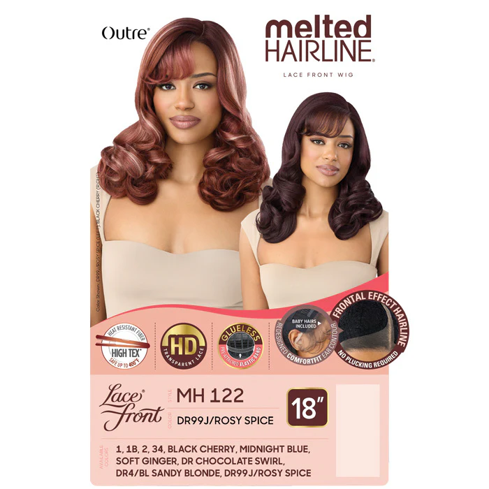Outre Melted Hairline Glueless HD Lace Front Wig - MH 122 - Image 4