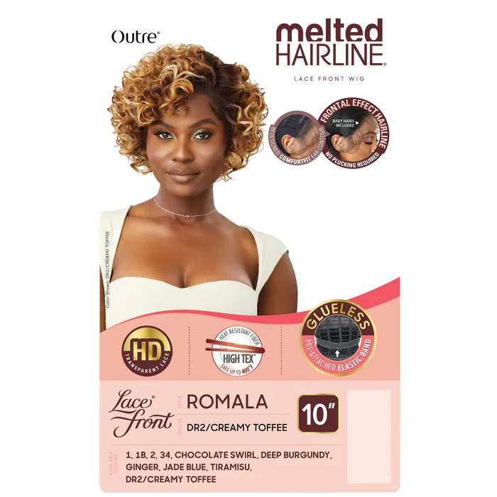 Outre Melted Hairline Glueless HD Lace Front Wig - ROMALA - Image 4