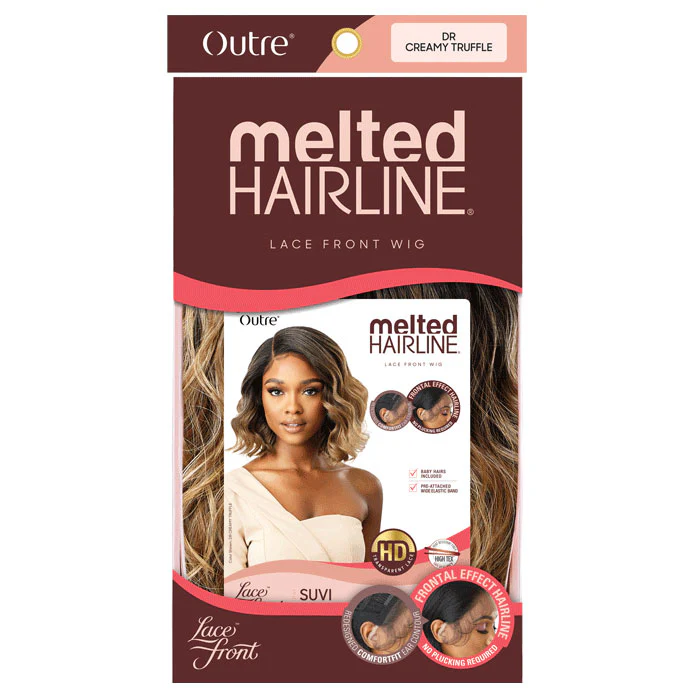 Outre Melted Hairline Glueless HD Transparent Lace Front Wig - SUVI - Image 4