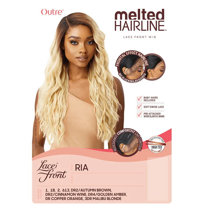 Outre Melted Hairline Glueless Swiss Lace Front Wig - RIA - Image 4