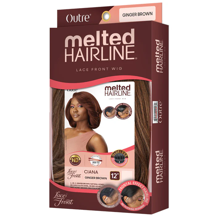 Outre Melted Hairline Glueless 5" Deep Parting HD Lace Front Wig - CIANA - Image 6