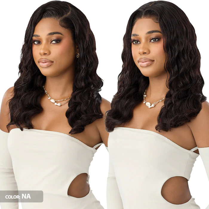 Outre My Tresses Black Label Glueless HD 13x5 Lace Frontal Wig - HH-VIRGIN LOOSE DEEP 20" - 100% Unprocessed Human Hair - Image 2