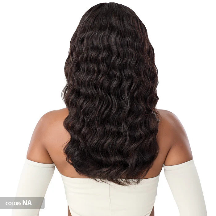 Outre My Tresses Black Label Glueless HD 13x5 Lace Frontal Wig - HH-VIRGIN LOOSE DEEP 20" - 100% Unprocessed Human Hair - Image 3