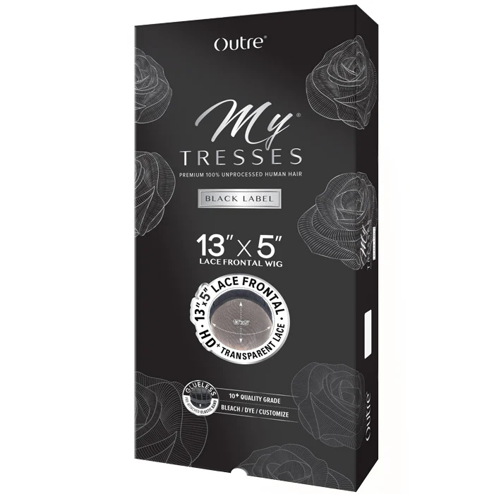 Outre My Tresses Black Label Glueless HD 13x5 Lace Frontal Wig - HH-VIRGIN LOOSE DEEP 20" - 100% Unprocessed Human Hair - Image 4