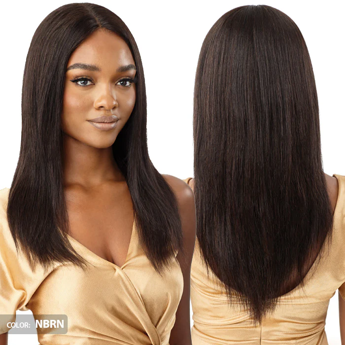 Outre My Tresses Gold Label 100% Unprocessed Human Hair HD Lace Front Wig - HH-CHRISELLE - Image 3