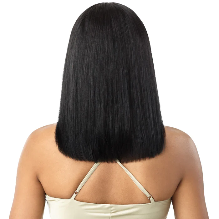 Outre My Tresses Gold Label 100% Unprocessed Human Hair HD Lace Front Wig - HH-NATURAL STRAIGHT 16" - Image 4