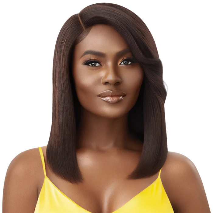 Outre My Tresses Gold Label 100% Unprocessed Human Hair HD Lace Front Wig - AMITA