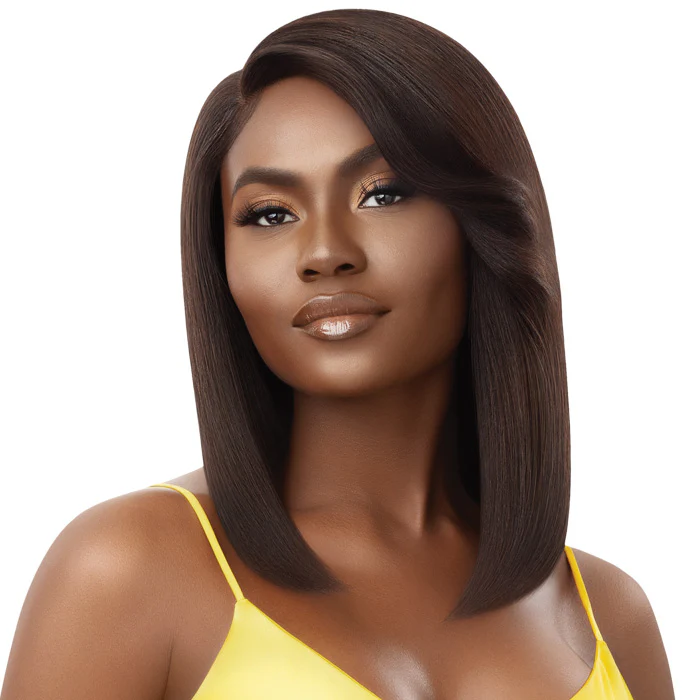 Outre My Tresses Gold Label 100% Unprocessed Human Hair HD Lace Front Wig - AMITA - Image 2
