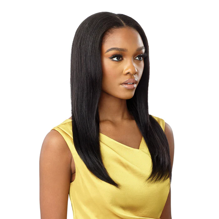 Outre Mytresses Gold Label 100% Unprocessed Human U-Part Cap Leave Out Wig - HH BRIAZILIAN STRAIGHT 20" - Image 2