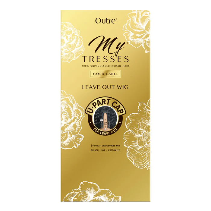 Outre Mytresses Gold Label 100% Unprocessed Human U-Part Cap Leave Out Wig - HH BRIAZILIAN STRAIGHT 20" - Image 6