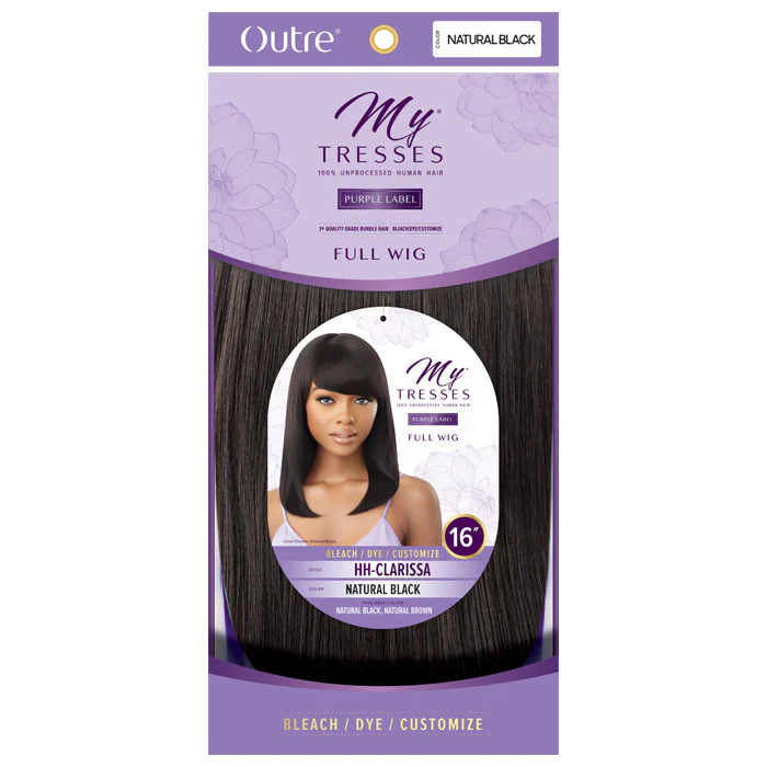 Outre Mytresses 100% Unprocessed Human Hair Full Wig 16 - CLARISSA - Image 5