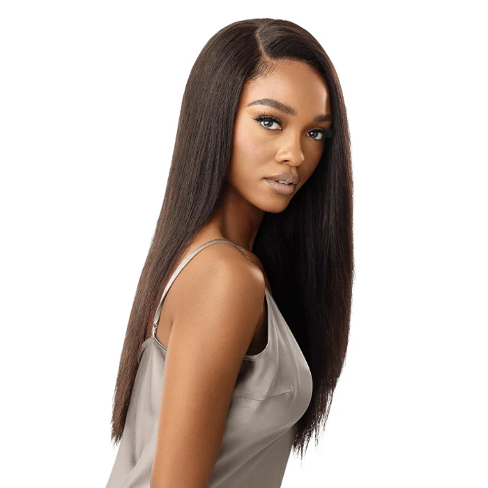 Outre Mytresses 100% Unprocessed Human Hair HD 13X4 Lace Front Wig - VIRGIN STRAIGHT 26 - Image 3