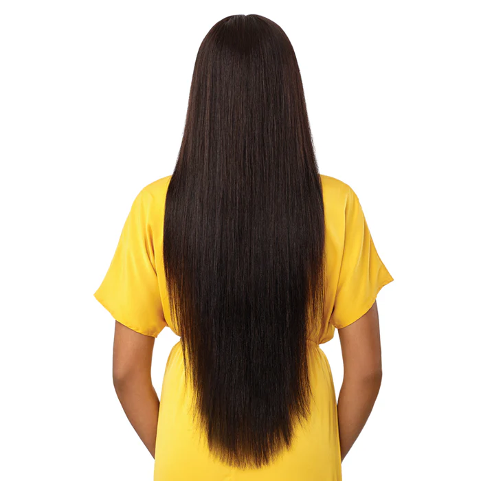 Outre Mytresses 100% Unprocessed Human Hair HD Lace Front Wig - NATURAL STRAIGHT 34 - Image 4