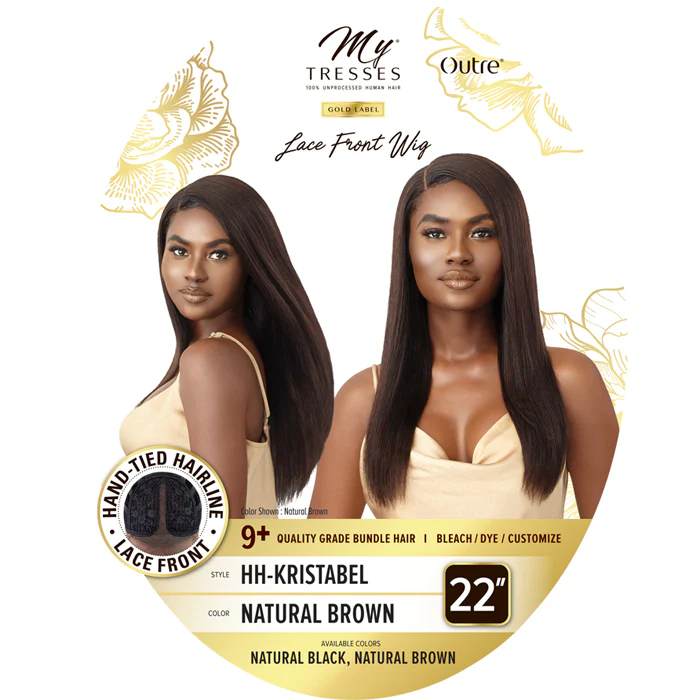 Outre Mytresses 100% Unprocessed Human Hair Lace Front Wig - KRISTABEL - Image 5