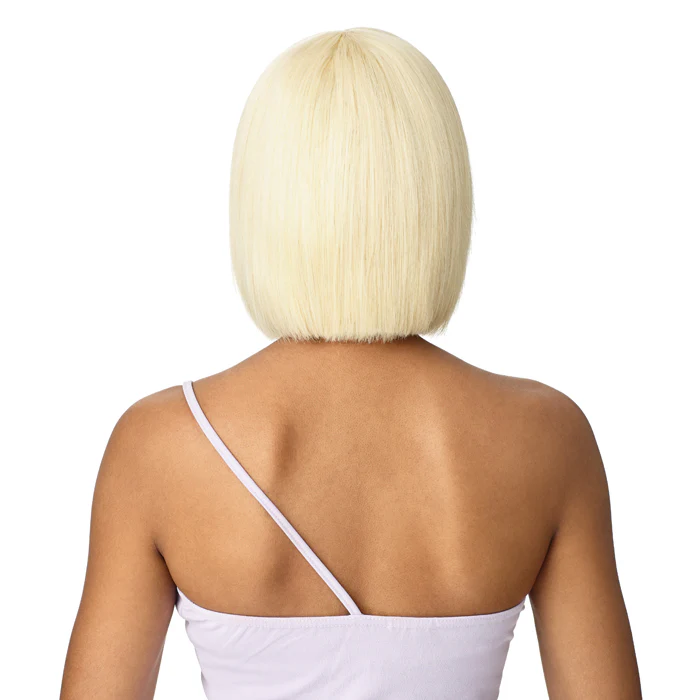 Outre Mytresses Colormore 100% Human Hair Full Wig - BLONDE BOB 10 - Image 4