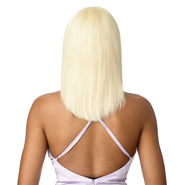 Outre Mytresses Colormore 100% Human Hair Full Wig - BLONDE BOB 14 - Image 4