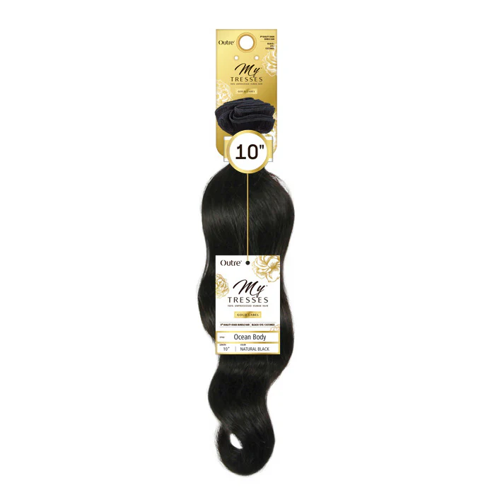 Outre MyTresses Gold Label 100% Unprocessed Human Hair 8+ Weave - OCEAN BODY 10-22"