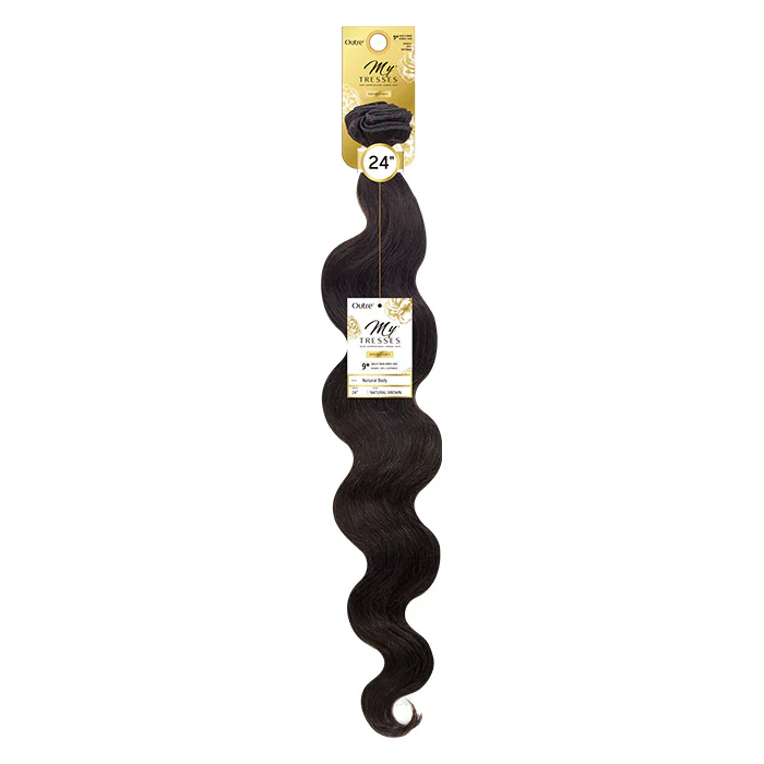 Outre MyTresses Gold Label 100% Unprocessed Human Hair Weave 8+ NATURAL BODY 22/24"