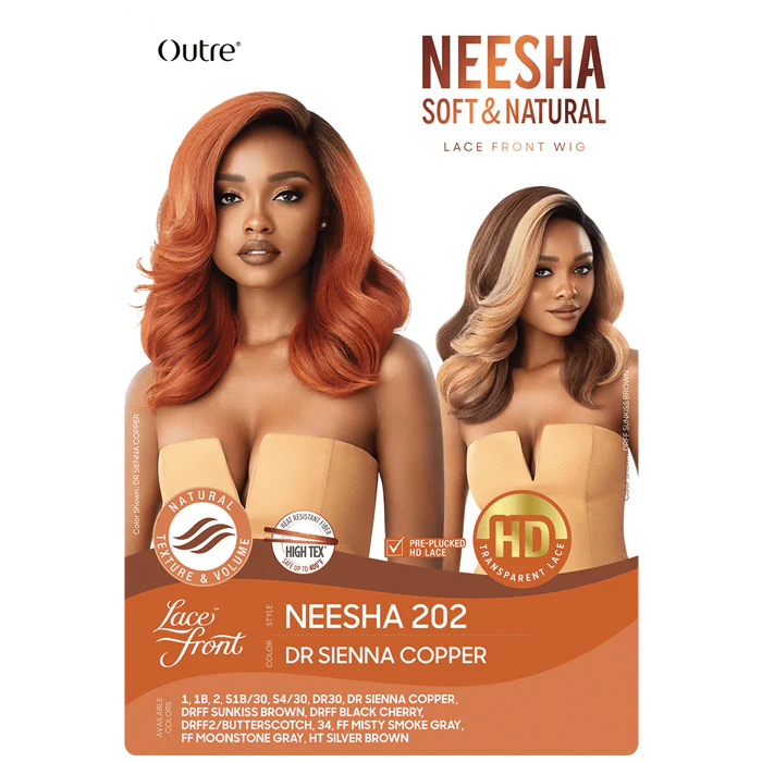 Outre Neesha Soft & Natural HD Lace Front Wig - NEESHA 202 - Image 5