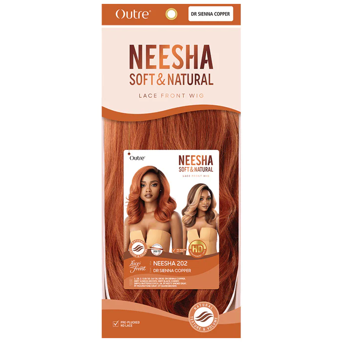 Outre Neesha Soft & Natural HD Lace Front Wig - NEESHA 202 - Image 6