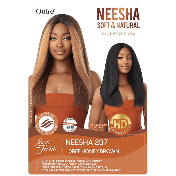 Outre Neesha Soft & Natural HD Lace Front Wig - NEESHA 207 - Image 5