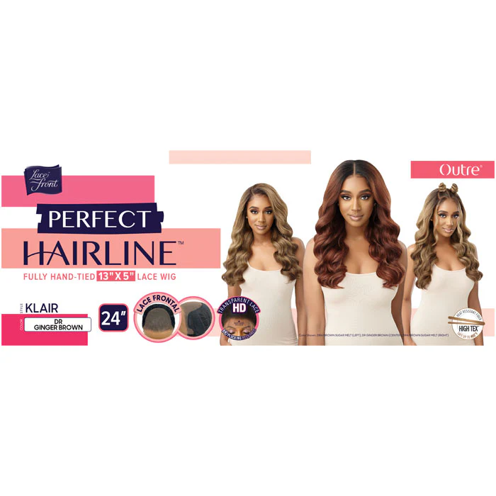 Outre Perfect Hairline Synthetic 13x5 HD Lace Frontal Wig - KLAIR - Image 7