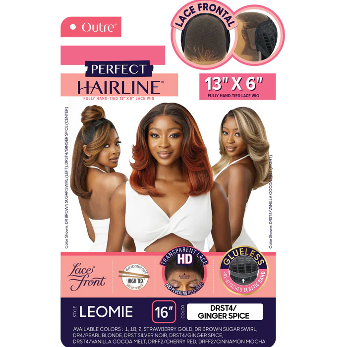 Outre Perfect Hairline Glueless 13X6 Fully Hand-Tied HD Lace Front Wig - LEOMIE - Image 4