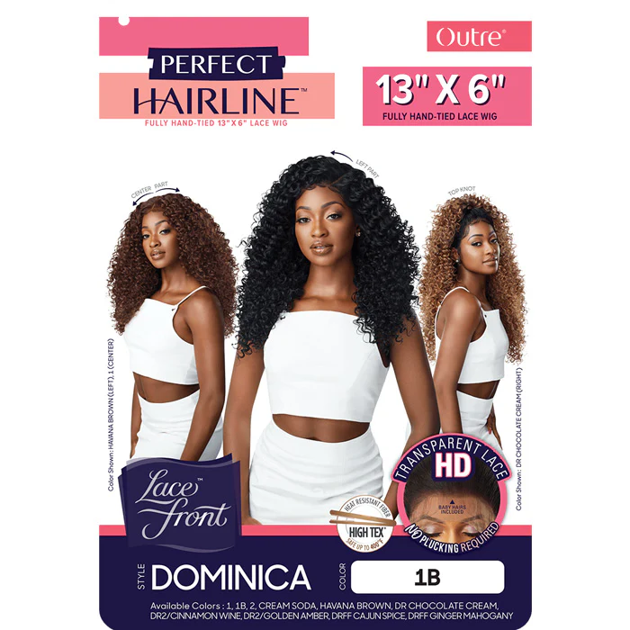 Outre Perfect Hairline Glueless 13x6 HD Lace Front Wig - DOMINICA - Image 4