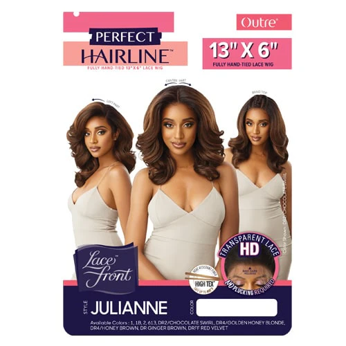 Outre Perfect Hairline Glueless 13x6 HD Lace Front Wig - JULIANNE - Image 6