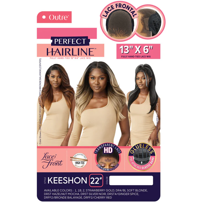 Outre Perfect Hairline Glueless 13X6 HD Lace Front Wig - KEESHON - Image 4
