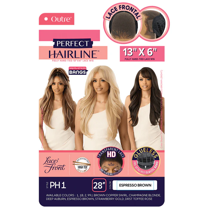 Outre Perfect Hairline Glueless 13x6 HD Lace Front Wig - PH 1 - Image 4
